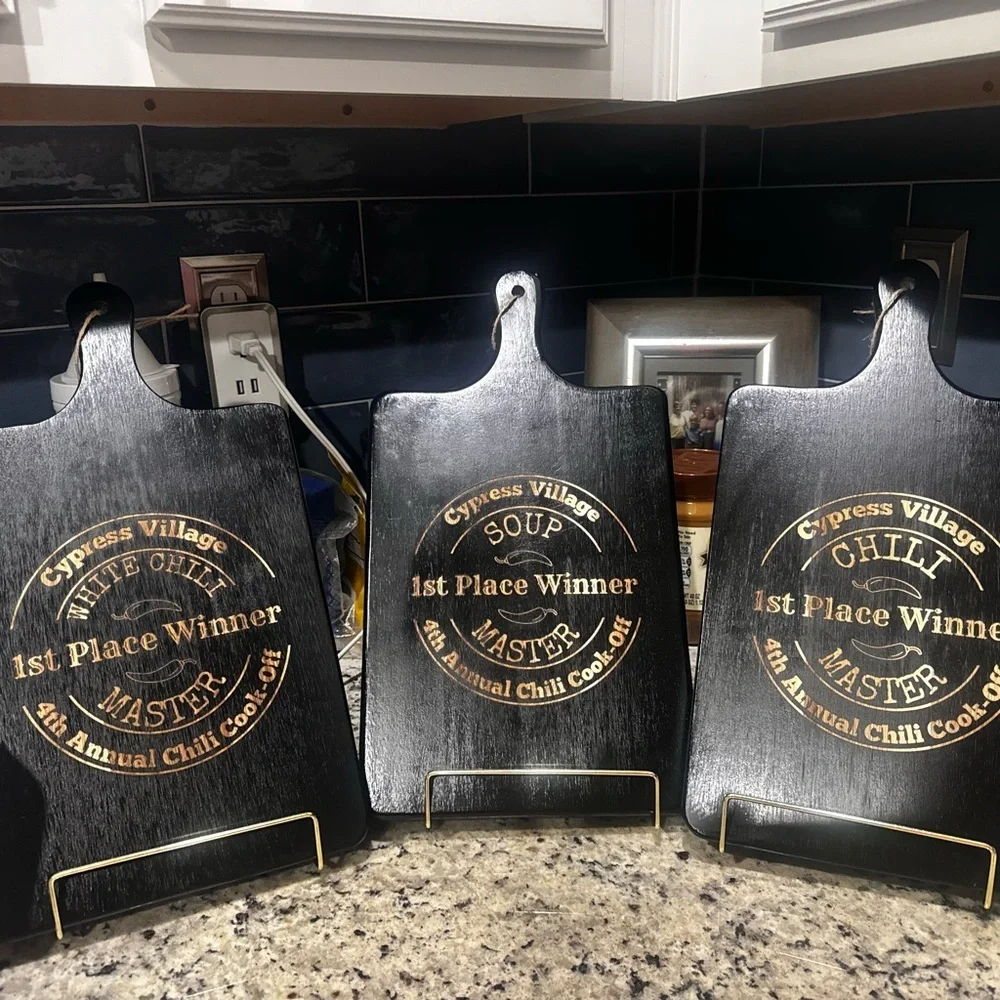 CUSTOM ENGRAVED ACADIA CUTTING BOARD